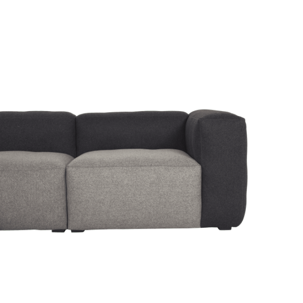 Canapé Hay Mag soft 2 places grey