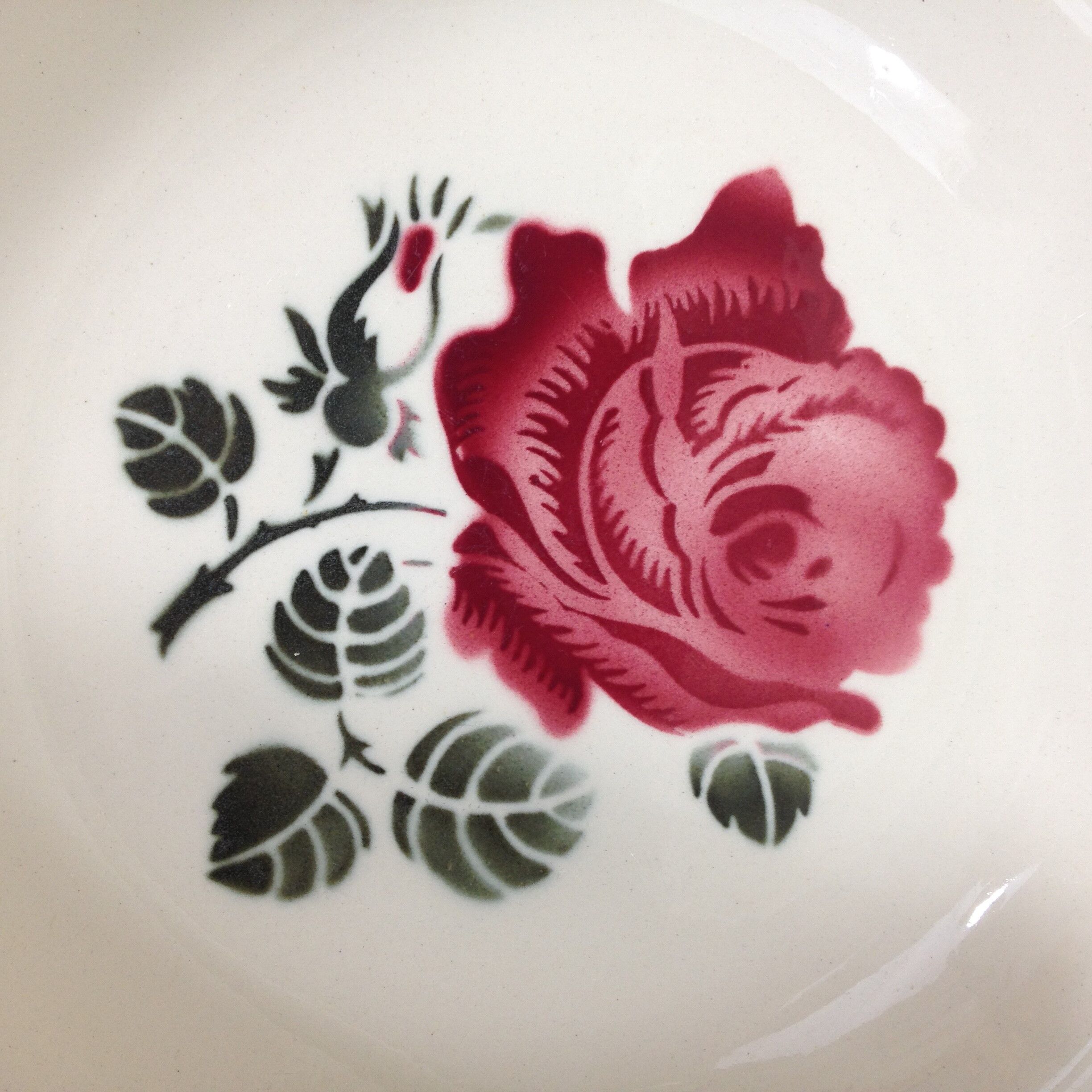 Six Badonviller hollow plates