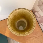 Vase vintage en céramique émaillée