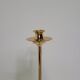 Large vintage brass candle holder from the 60s