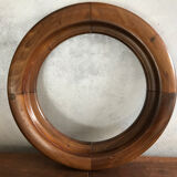 Wooden round frame