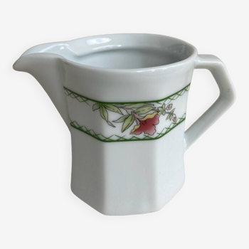 Apilco Deshoulières milk/cream jug, Oxford decor