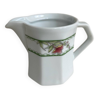 Apilco Deshoulières milk/cream jug, Oxford decor