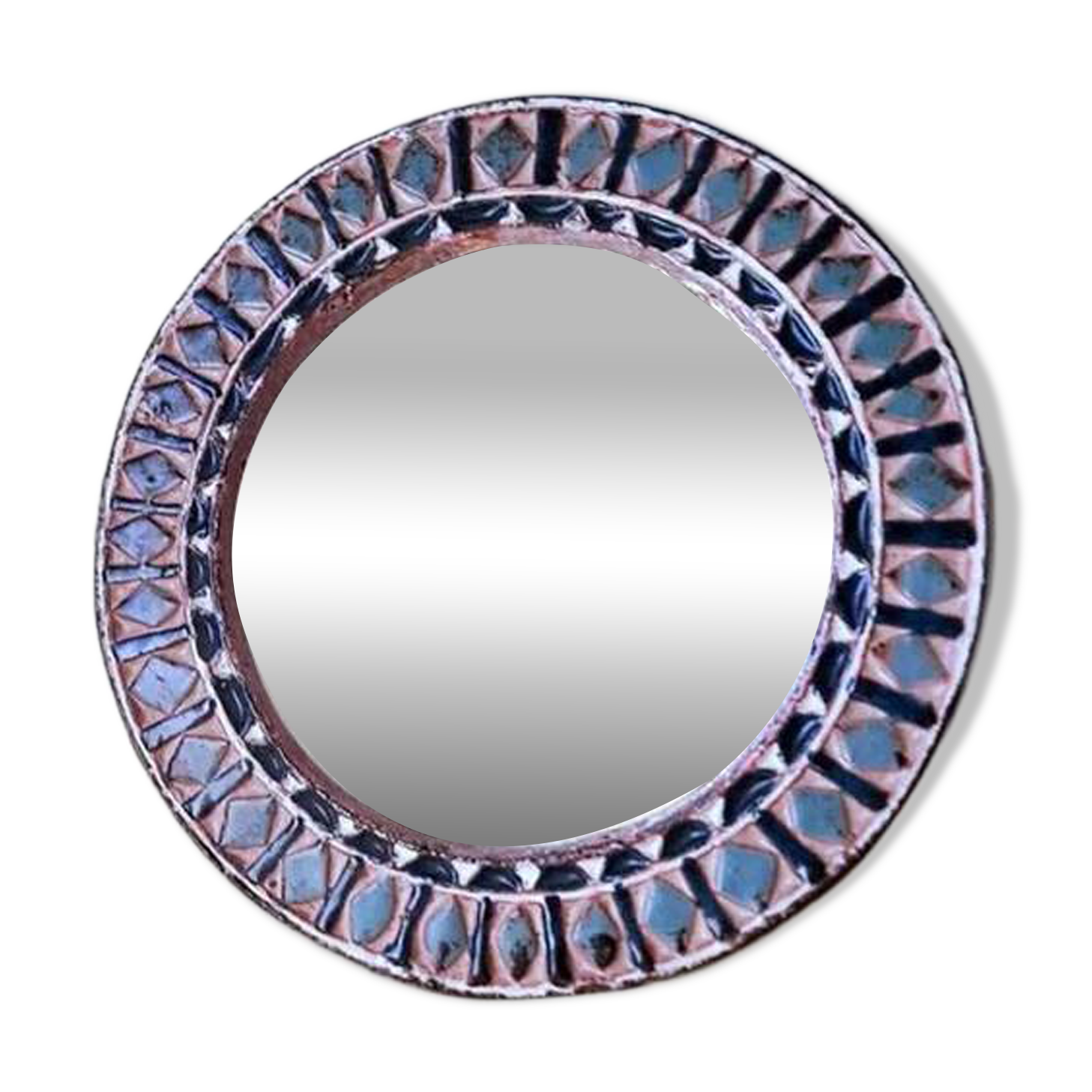 Ceramic mirror Roland Zobel 1960