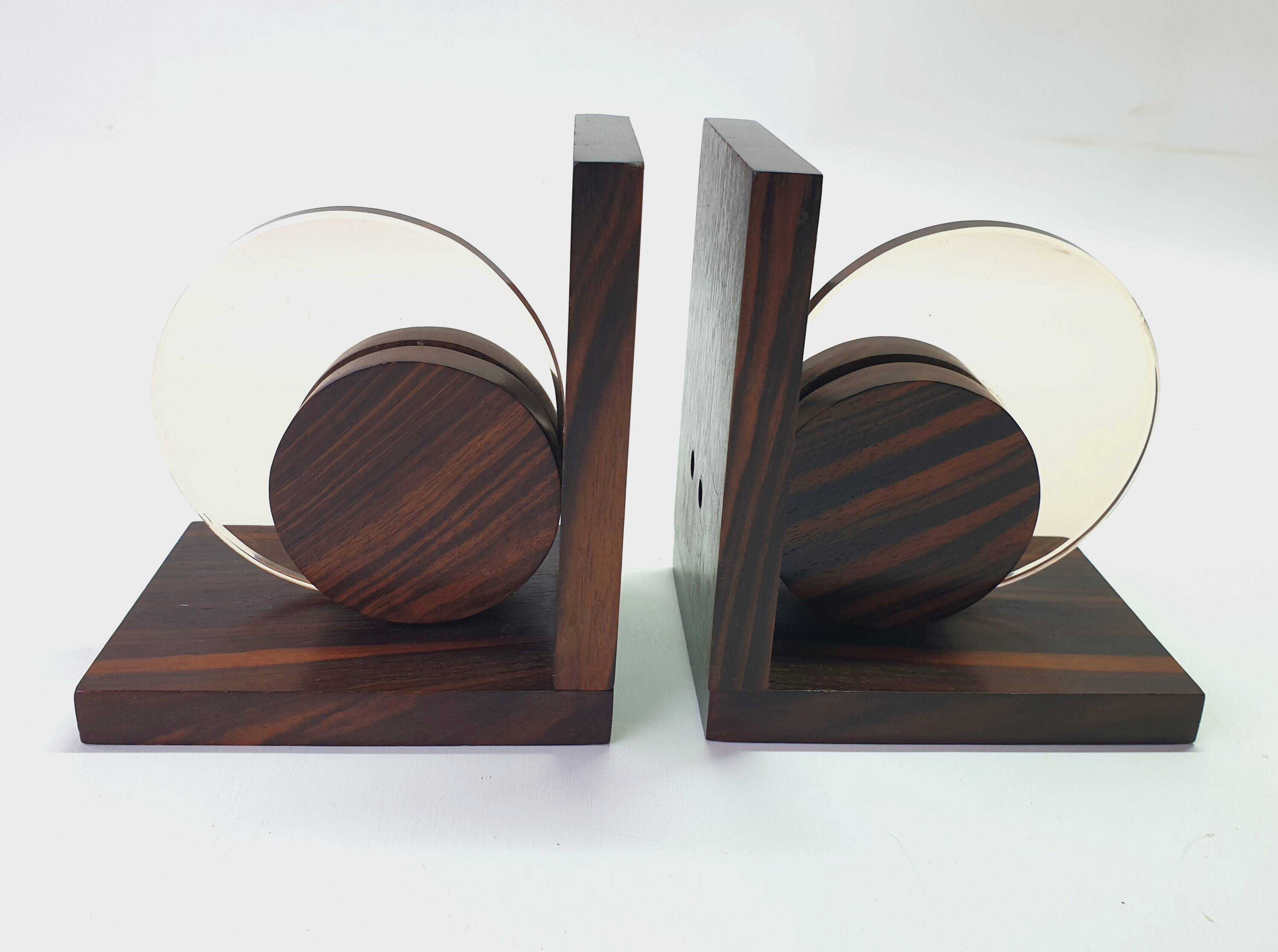set of Art Deco bookends