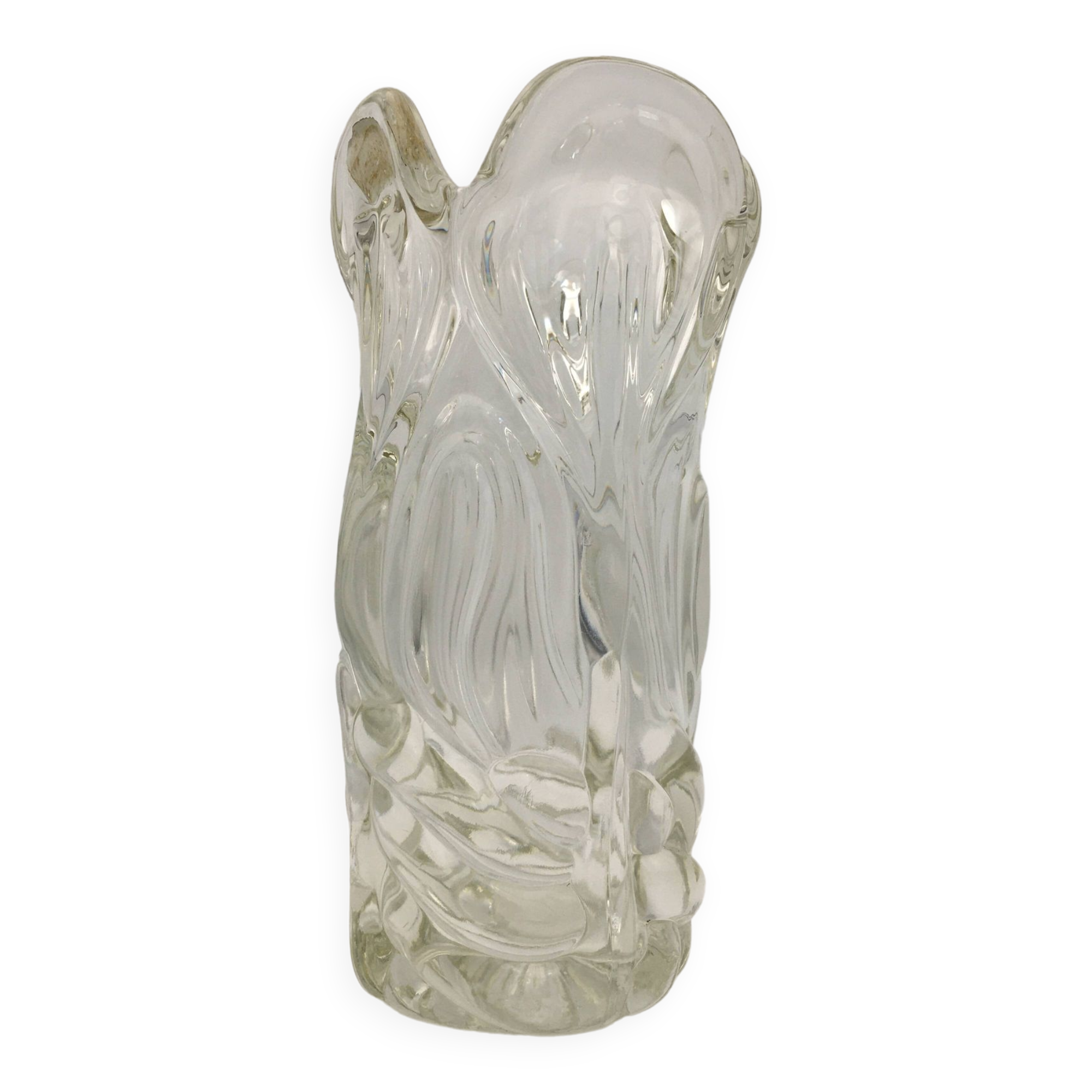 Lux Glass vase, Austria - 1960s