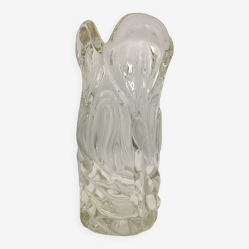 Lux glass vase, Austria - 1960s