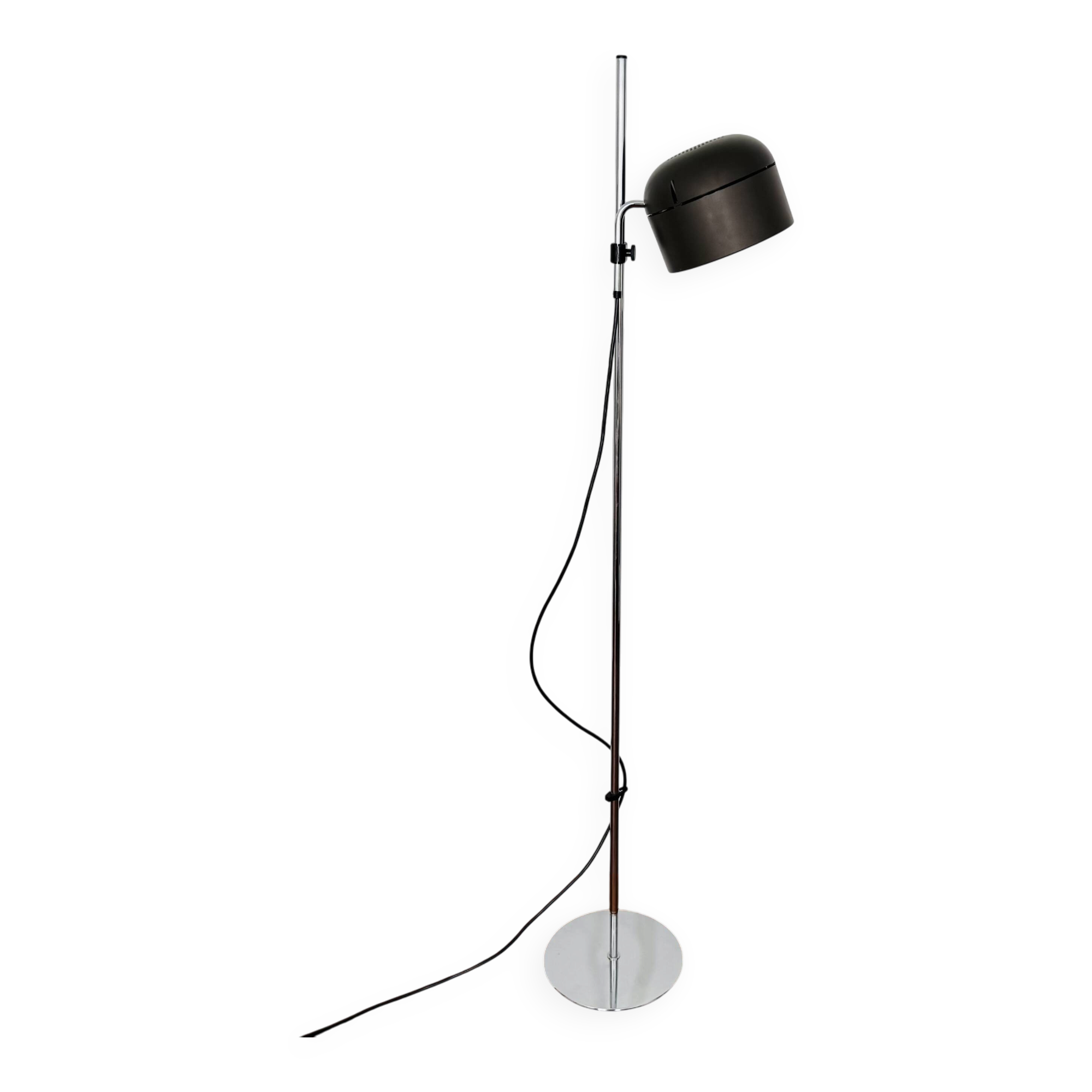 Adjustable Space Age Gallery Spot Floor Lamp by Arnold Berges for Staff