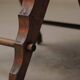 Paire de chaises Modernistes en chêne massif, vers 1940