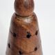 Lollipop display, industrial decor, in old turned wood, 22 cm