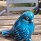 Sparrow "Pouty" Ceramic Blue Mountain Pottery (circa 1965)