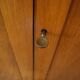 Cabinet vintage wood and rattan