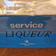 Vintage liqueur service Verrerie d'Arques