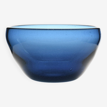 Grande coupe en verre soufflée par Claude Morin, circa 1975