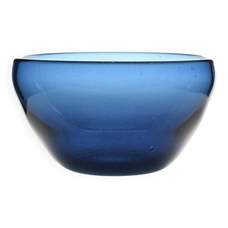 Grande coupe en verre soufflée par Claude Morin, circa 1975