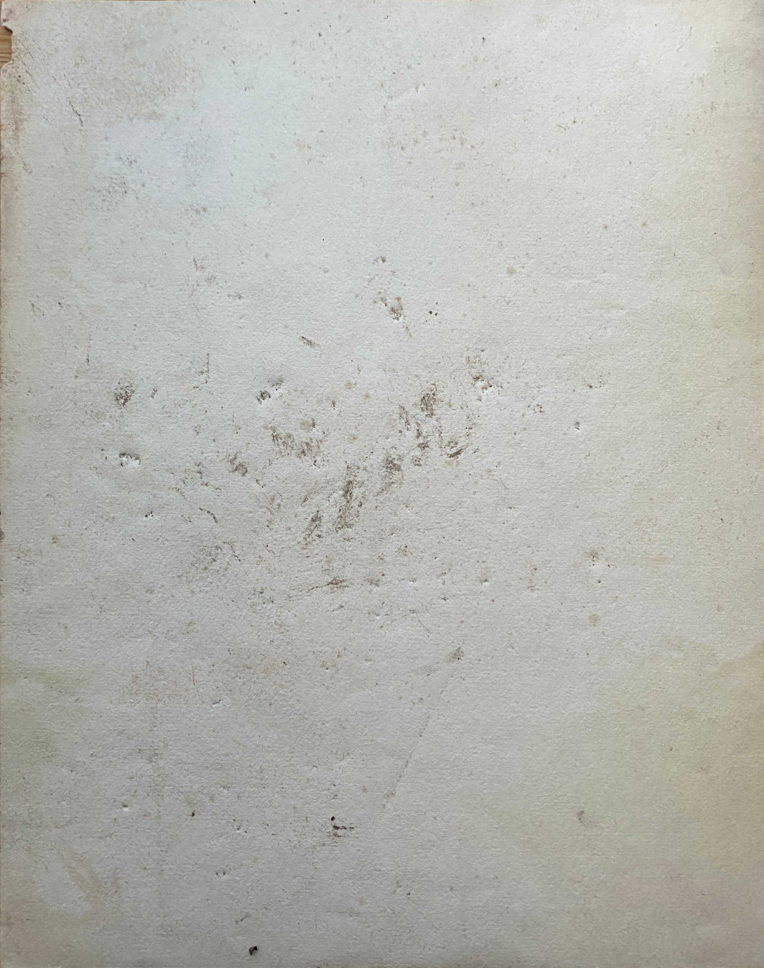 Watercolor Painting "Path in the forest" Besançon chemin de Mazagran signed 1915