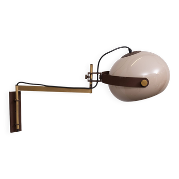 Dijkstra spring arm Wall Lamp 1970s Holland