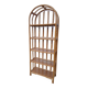 Rattan shelf