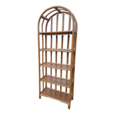 Rattan shelf