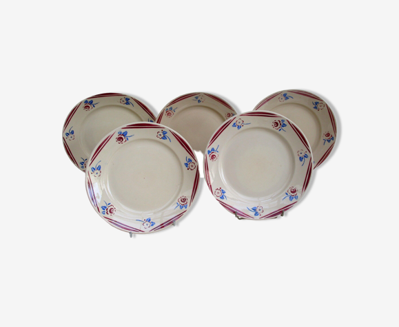 Assiettes k et G Lunéville modèle Luce