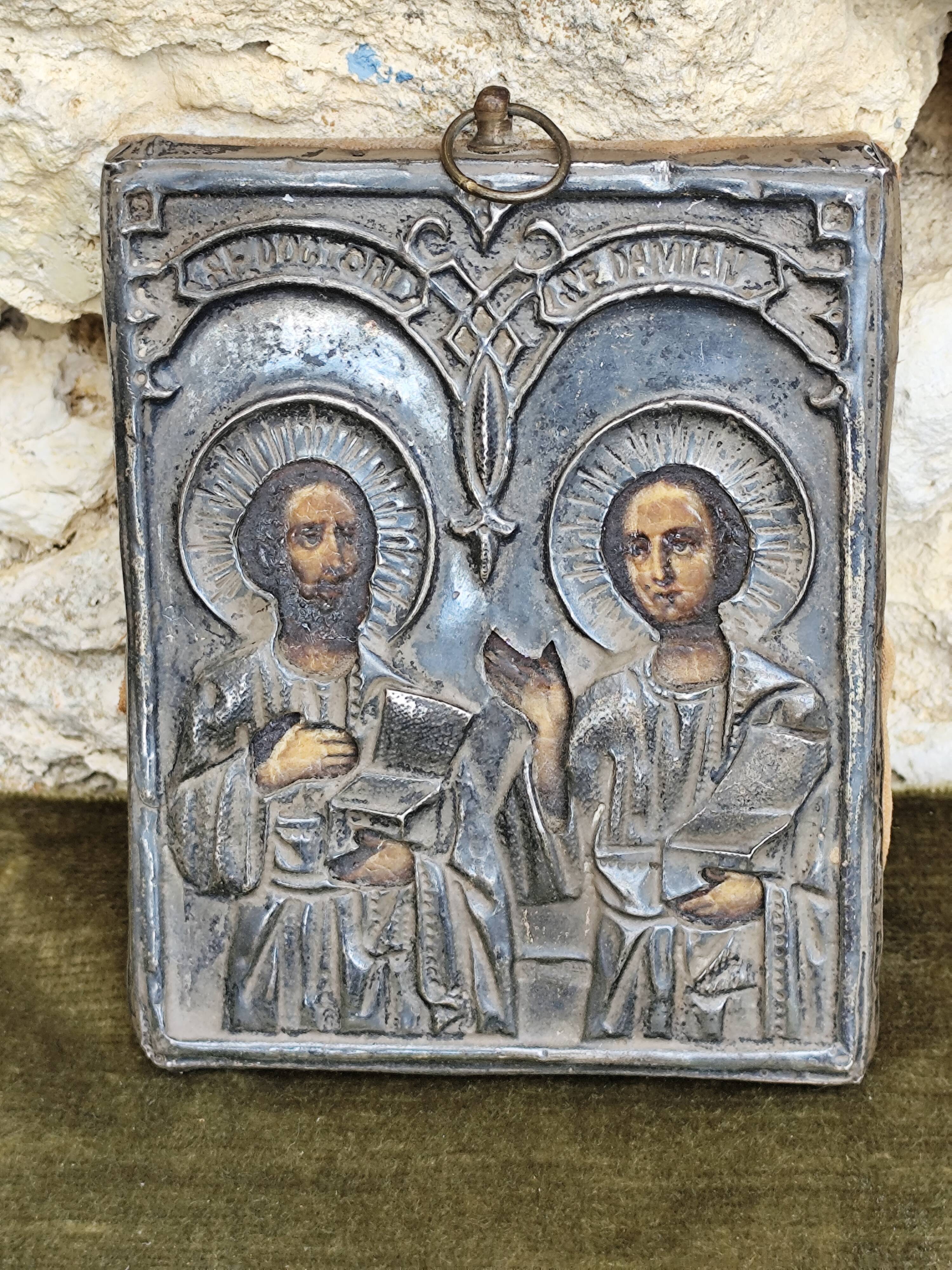 Orthodox icon depicting Orthodox saints