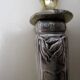serving forks silver handles germany origin -box of- 4 art nouveau
