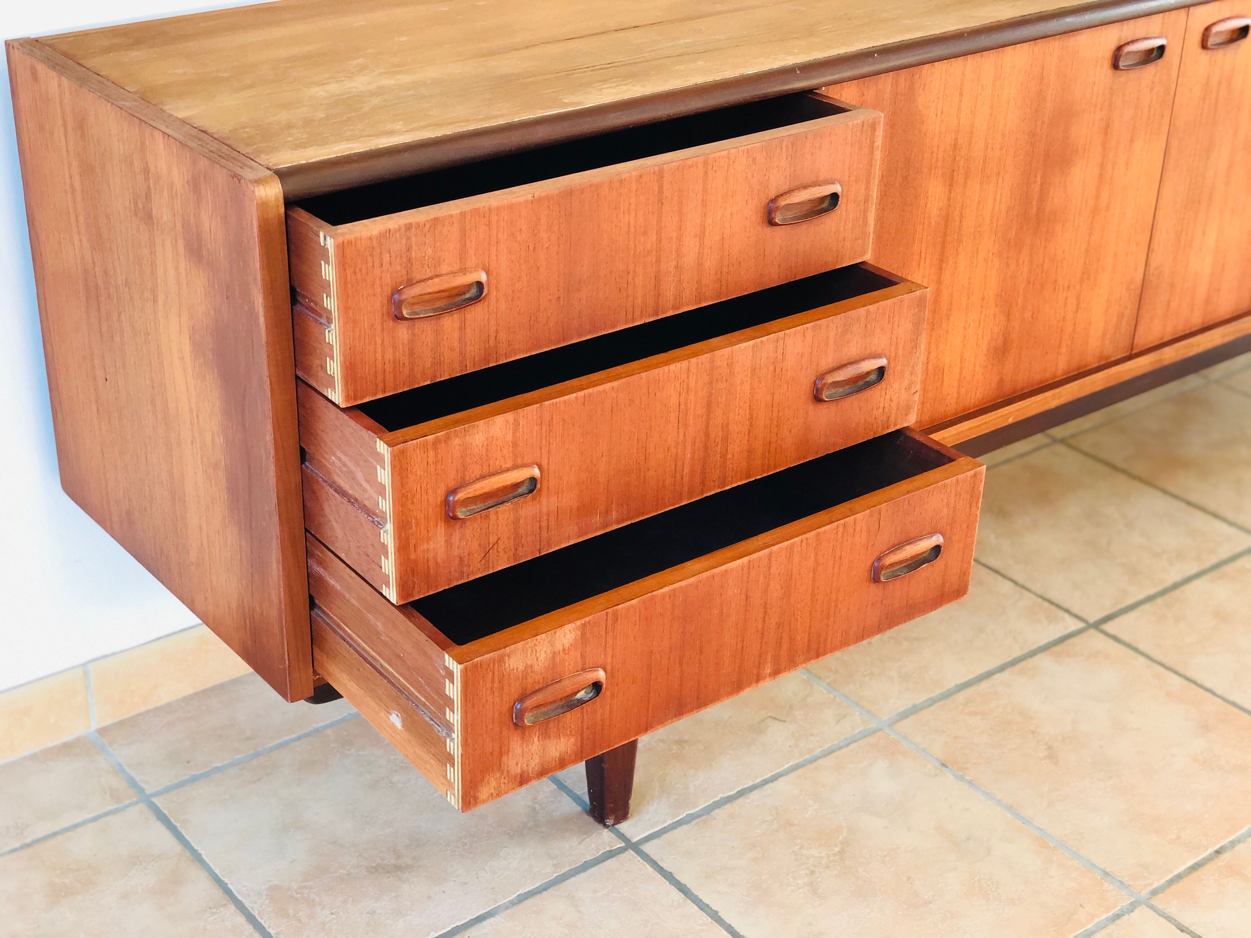 Scandinavian teak sideboard 1960