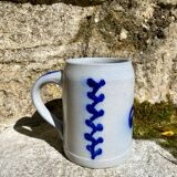 Alsatian stoneware beer mug