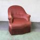 Fauteuil crapaud vintage