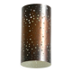 Mid-century pendant lamp made of metal and copper by Ernest Igl Hillebrand