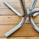 Oval coffee table, 1970s design, tulip base