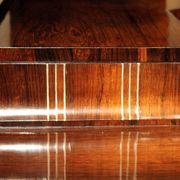Art Deco Veneer Writing Desk or Vanity Table, 1920s