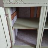 Khaki green Art Deco dresser