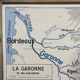 The loire geographical solar poster double sided