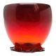 Vase, mid-century modern, glass, designed by J. Słuczan-Orkusz, Poland, 1970s