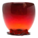 Vase, mid-century modern, glass, designed by J. Słuczan-Orkusz, Poland, 1970s