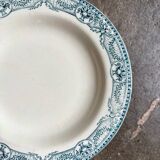 Salins ironstone soup plate, "Directoire" service