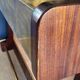 Palissandre and vintage brass bar counter from the 1960s.