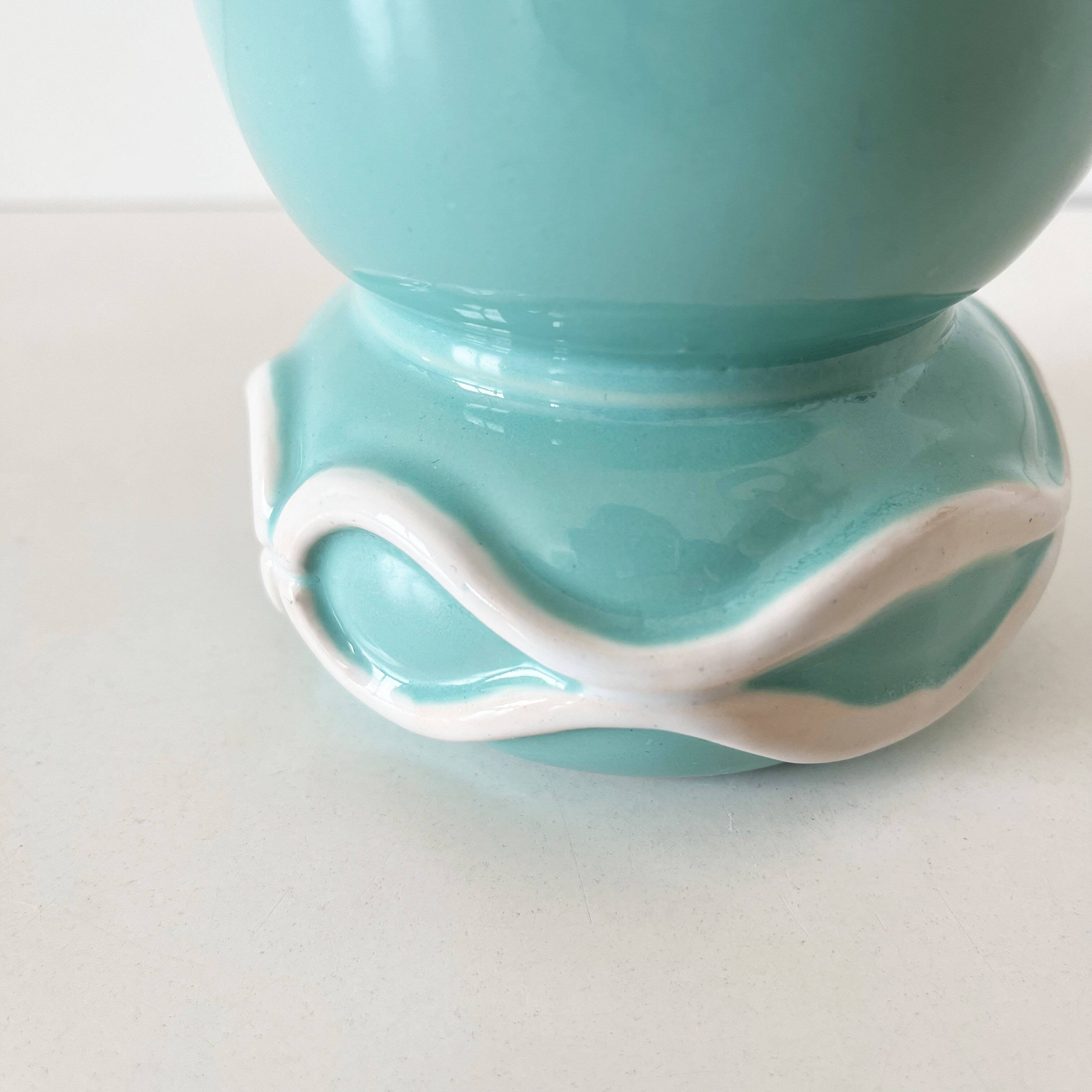 Saint Clement Art Deco Ceramic Vase 1940