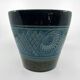 Large blue and green glazed ceramic planter • Ü Keramik • 1960-70