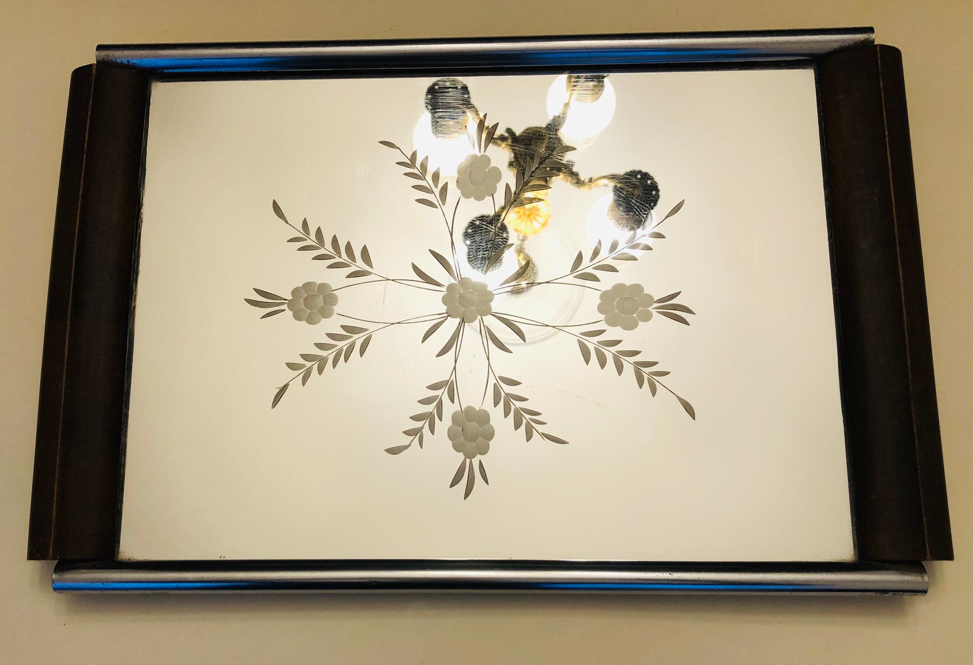 Art Deco mirror tray