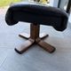 Ottoman ou tabouret style scandinave vintage
