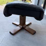 Ottoman ou tabouret style scandinave vintage