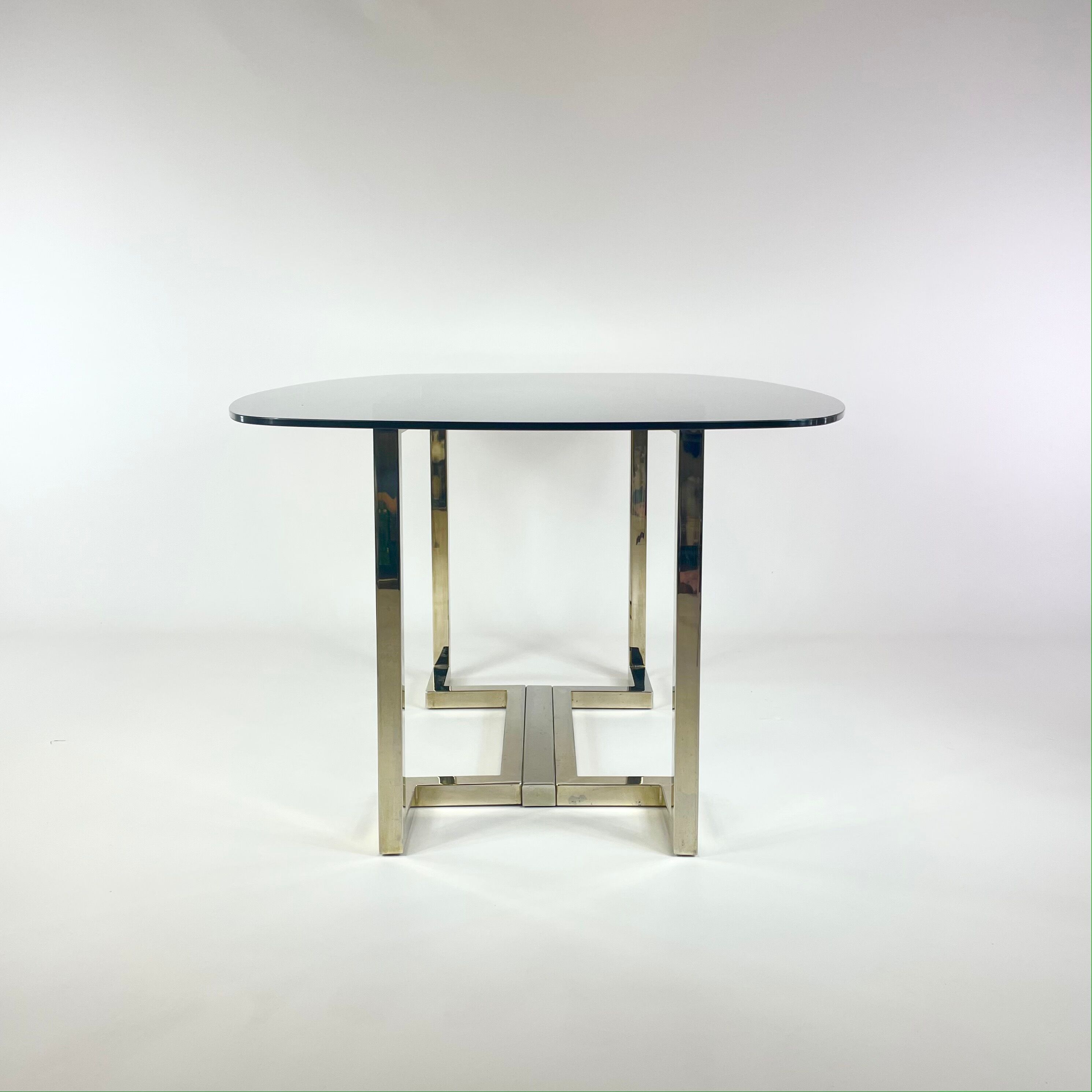 Dining table by Belgochrome, Belgium, 1970