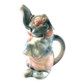 Pichet barbotine elephant Saint Clement