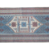 Vintage faded turkish oushak rug 103 x 190 cm