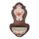 Italian earthenware wall fountain