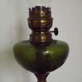 Lampe à huile antique, matador allemand Brenner art nouveau