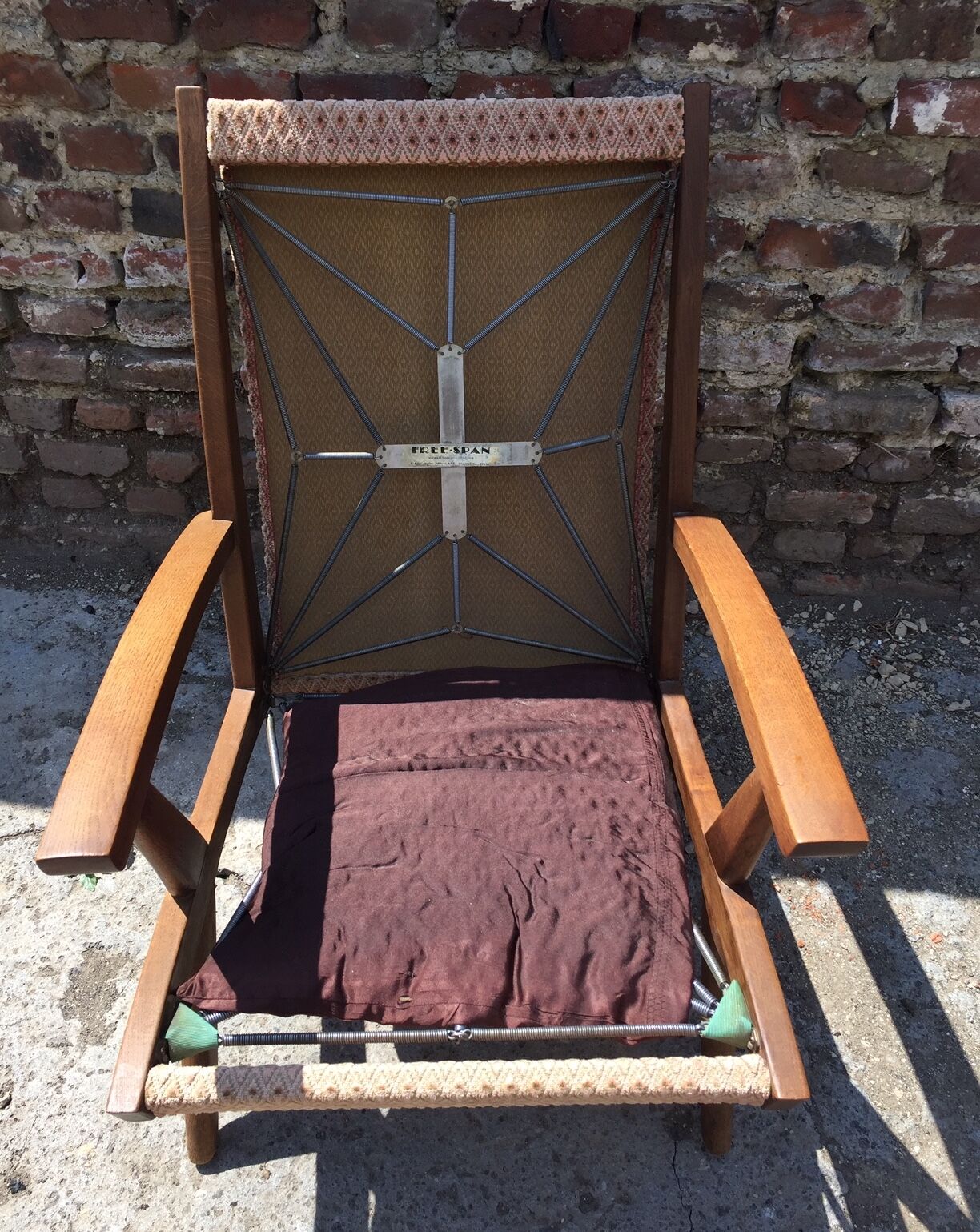 Free-Span armchair FS 116 France 1952