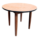 Table basse d'appoint pieds fuselés plateau formica vintage 50 60